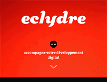 Tablet Screenshot of eclydre.fr